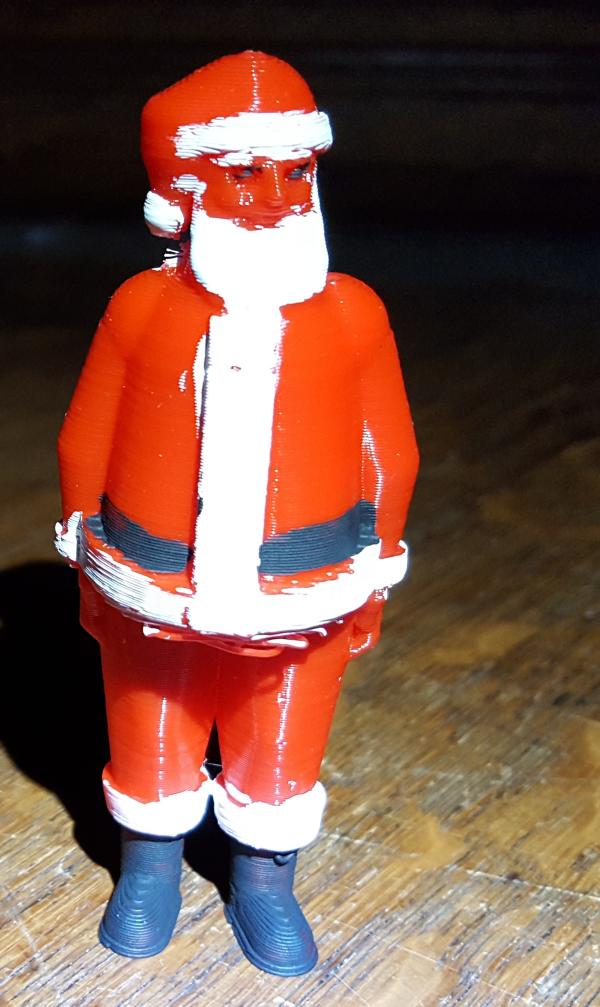 painted santa