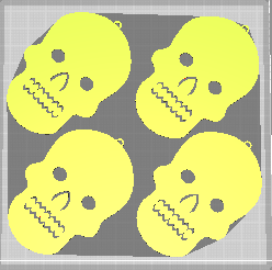 four skulls