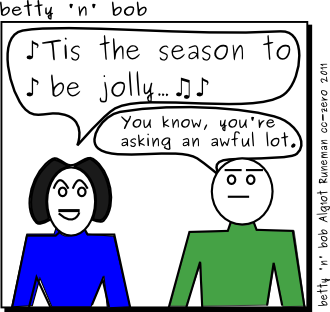 cartoon: The Jolly Season