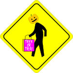 Caution Halloween