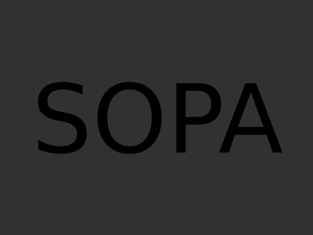 image: SOPA - At best an irritation.