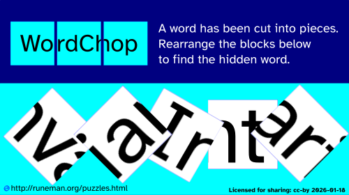 wordchop puzzle