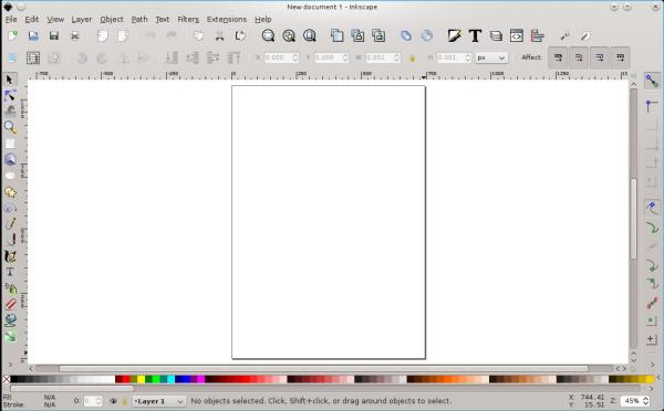 Inkscape window