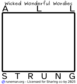 weekly wordie