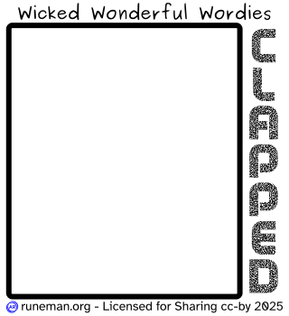 weekly wordie