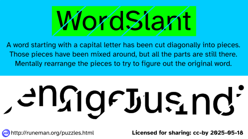 wordslant puzzle
