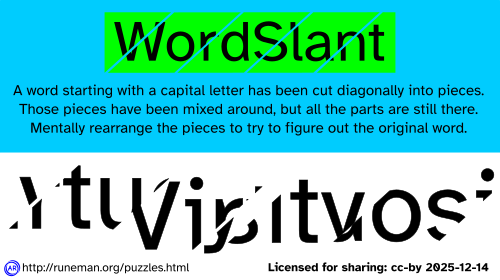 wordslant puzzle