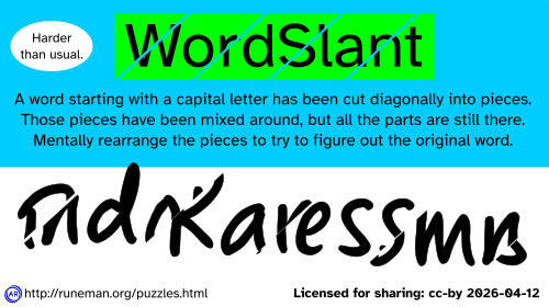 wordslant puzzle