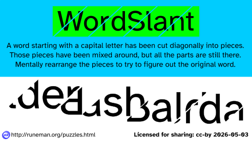 wordslant puzzle